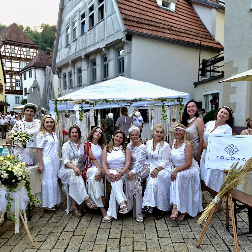 Abendliche Szene beim Kulturfest